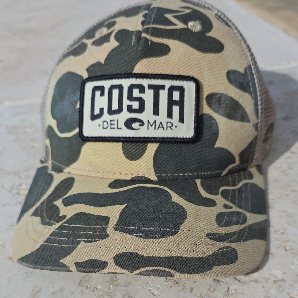 Costa Del Mar Green Camo Hat